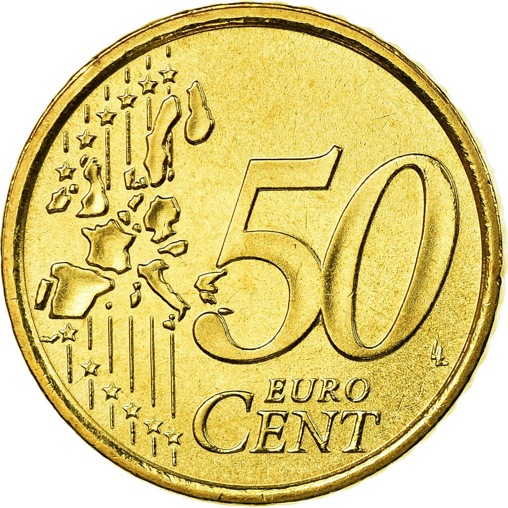 San Marino, 50 Euro Cent, 2003, Rome, MS(65-70), Mosiądz, KM:445