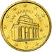San Marino, 10 Euro Cent, 2004, MS(65-70), Brass, KM:443