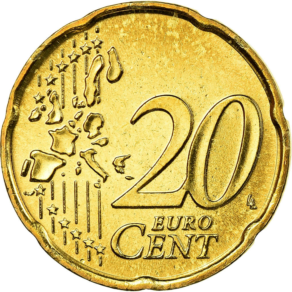 San Marino, 20 Euro Cent, 2007, STGL, Messing, KM:444