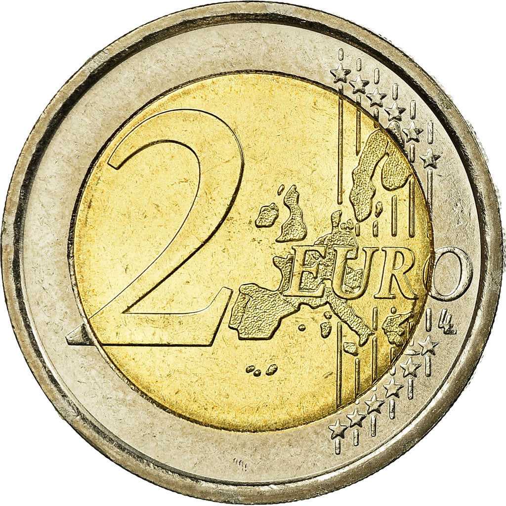 San Marino, 2 Euro, 2007, MS(65-70), Bi-Metallic, KM:447