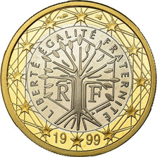 France, Euro, 1999, Proof, MS(65-70), Bi-Metallic, KM:1288