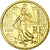 Francja, 10 Euro Cent, 2001, Paris, Proof, MS(65-70), Mosiądz, KM:1285