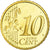 Francja, 10 Euro Cent, 2001, Paris, Proof, MS(65-70), Mosiądz, KM:1285