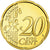 France, 20 Euro Cent, 2001, Proof, MS(65-70), Brass, KM:1286