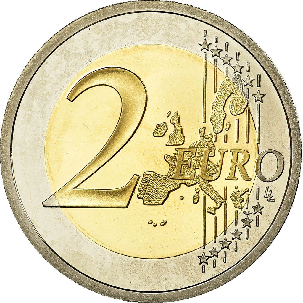 France, 2 Euro, 2001, Proof, MS(65-70), Bi-Metallic, KM:1289