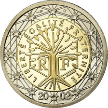 France, 2 Euro, 2002, Proof, MS(65-70), Bi-Metallic, KM:1289