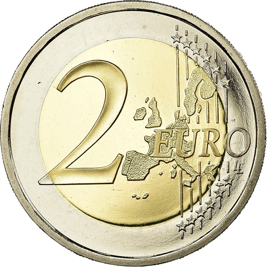 France, 2 Euro, 2002, Proof, MS(65-70), Bi-Metallic, KM:1289