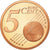 França, 5 Euro Cent, 2004, Proof, MS(65-70), Aço Cromado a Cobre, KM:1284