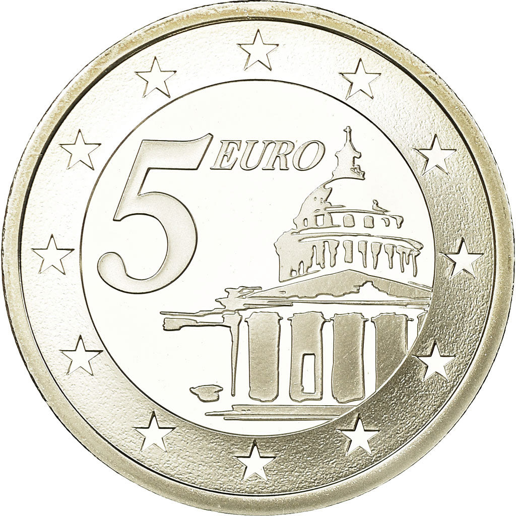 France, 5 Euro, 2004, Proof, MS(65-70), Silver, KM:2010