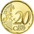 France, 20 Euro Cent, 2005, Proof, MS(65-70), Brass, KM:1286