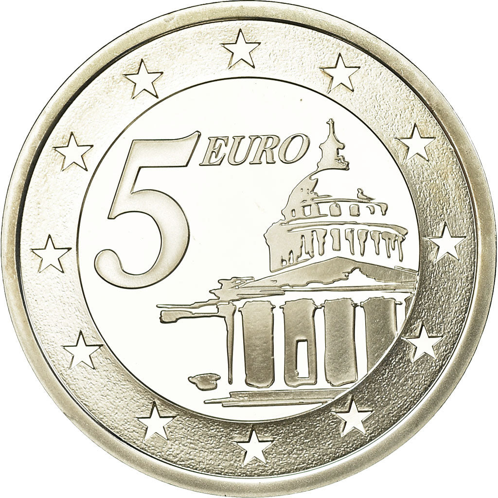 France, 5 Euro, 2005, Proof, MS(65-70), Silver, KM:2010