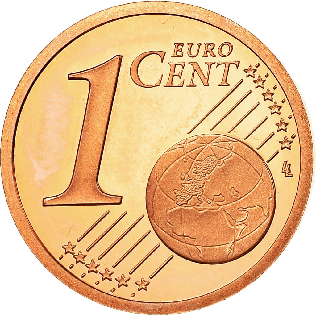 France, Euro Cent, 2009, Proof, MS(65-70), Copper Plated Steel, KM:1282
