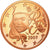 Frankrijk, 5 Euro Cent, 2009, Proof, FDC, Copper Plated Steel, KM:1284