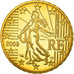 France, 10 Euro Cent, 2009, Proof, FDC, Laiton, KM:1410
