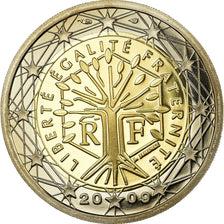 France, 2 Euro, 2009, Proof, MS(65-70), Bi-Metallic, KM:1414