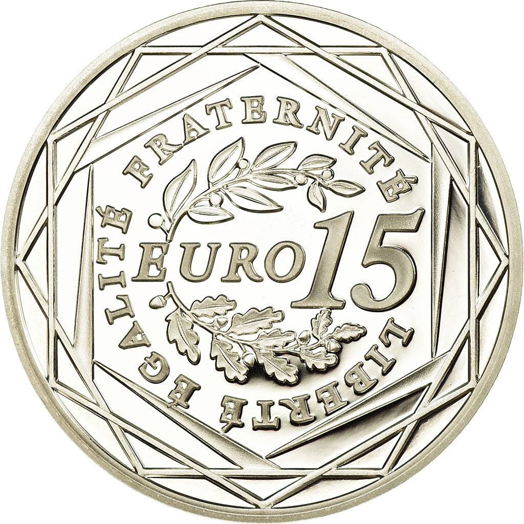 France, 15 Euro, 2009, Proof, FDC, Argent, KM:1535