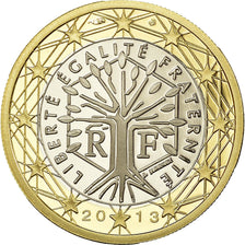 France, Euro, 2013, Proof, MS(65-70), Bi-Metallic, KM:1413