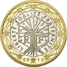France, Euro, 2012, Proof, MS(65-70), Bi-Metallic, KM:1413
