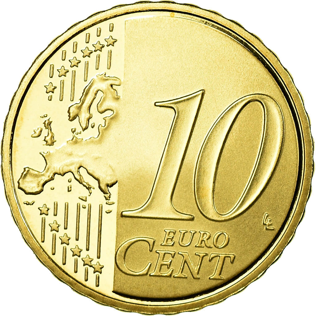 Francia, 10 Euro Cent, 2011, Proof, FDC, Ottone, KM:1410