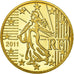 France, 50 Euro Cent, 2011, Proof, MS(65-70), Brass, KM:1412