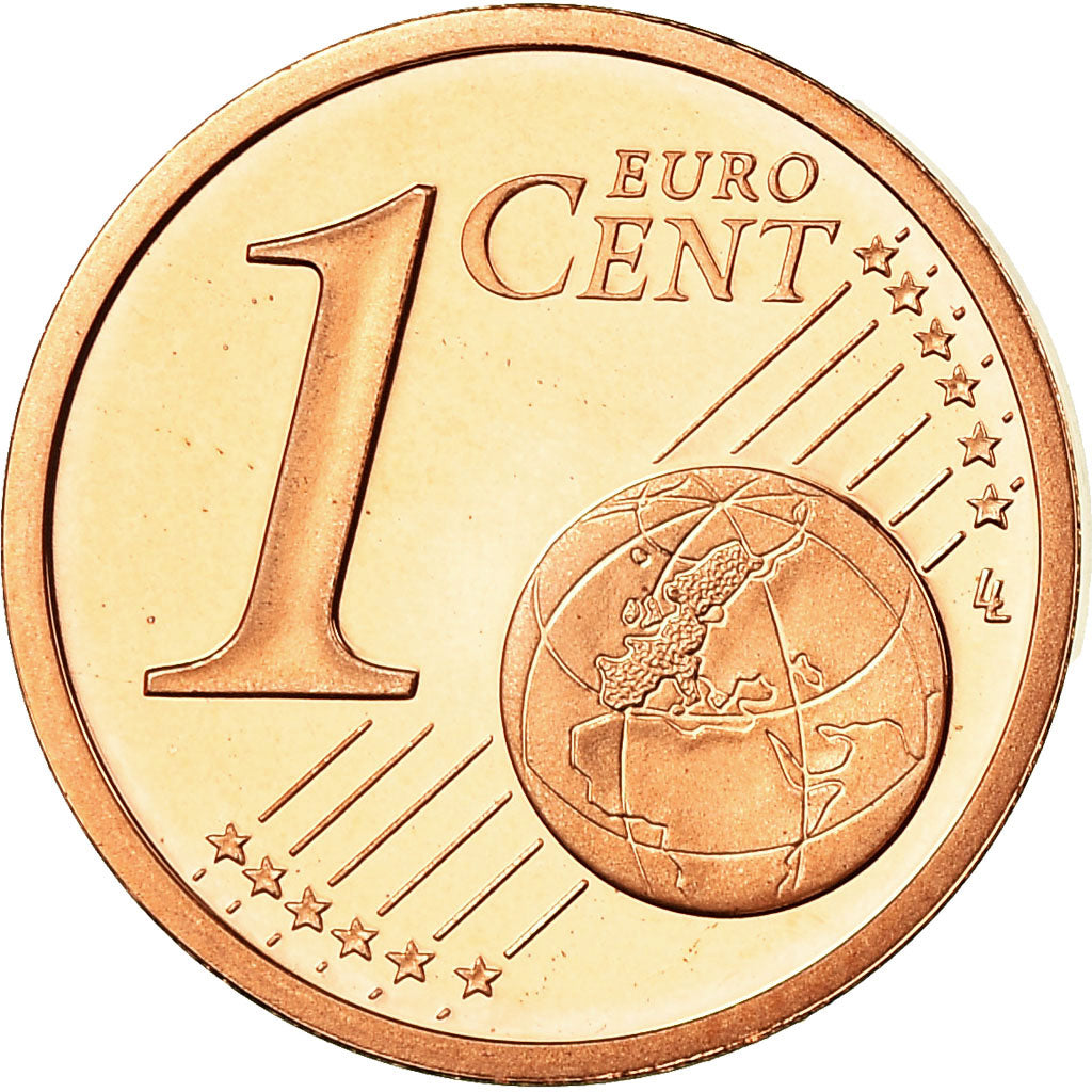 France, Euro Cent, 2008, Proof, MS(65-70), Copper Plated Steel, KM:1282