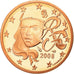 France, 2 Euro Cent, 2008, Proof, MS(65-70), Copper Plated Steel, KM:1283