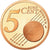 Frankrijk, 5 Euro Cent, 2010, Proof, FDC, Copper Plated Steel, KM:1284