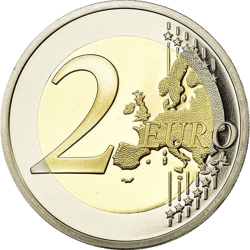 France, 2 Euro, 2010, Proof, MS(65-70), Bi-Metallic, KM:1414