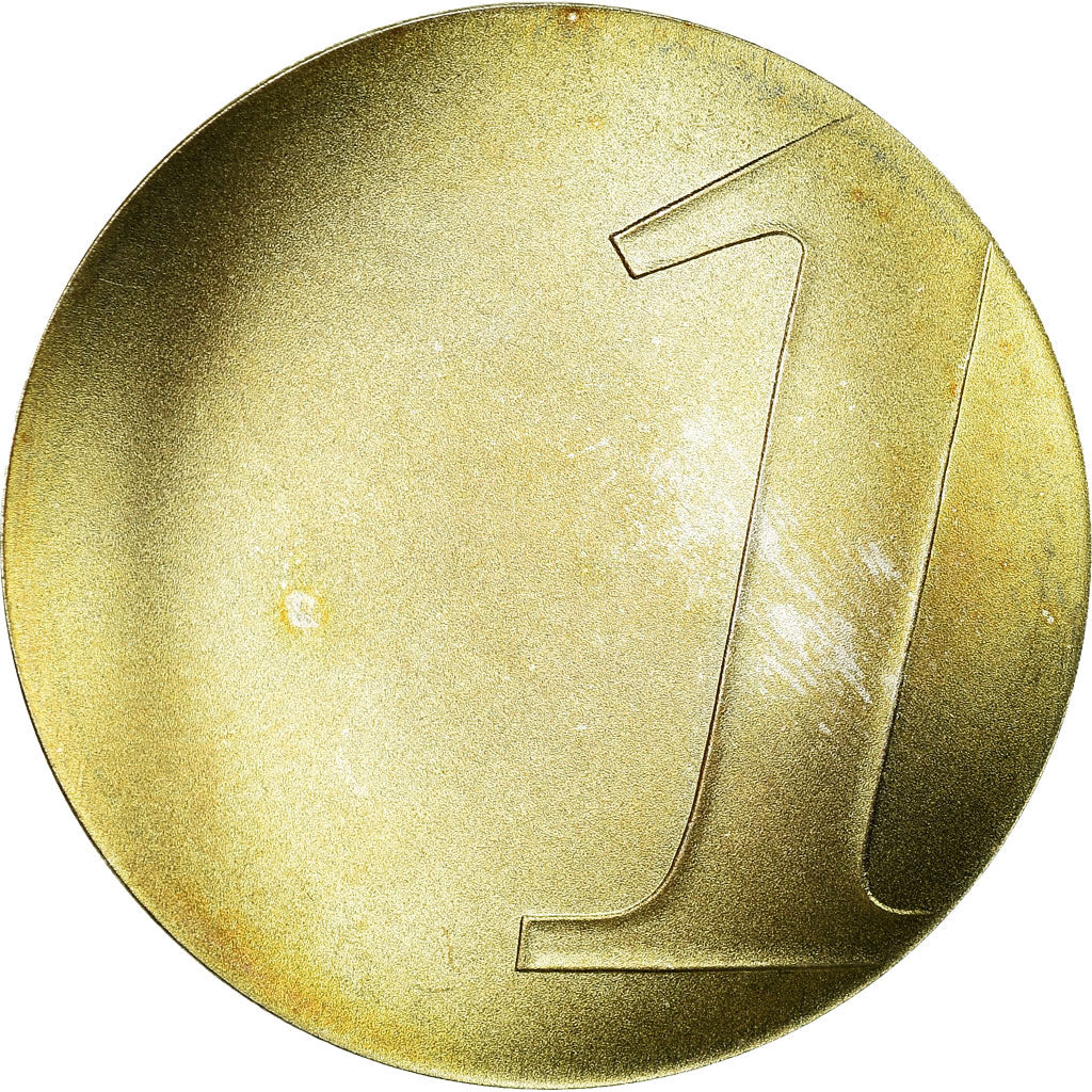 Coin, France, Un Ultime Franc Starck, Franc, 2001, Paris, MS(65-70), Silver