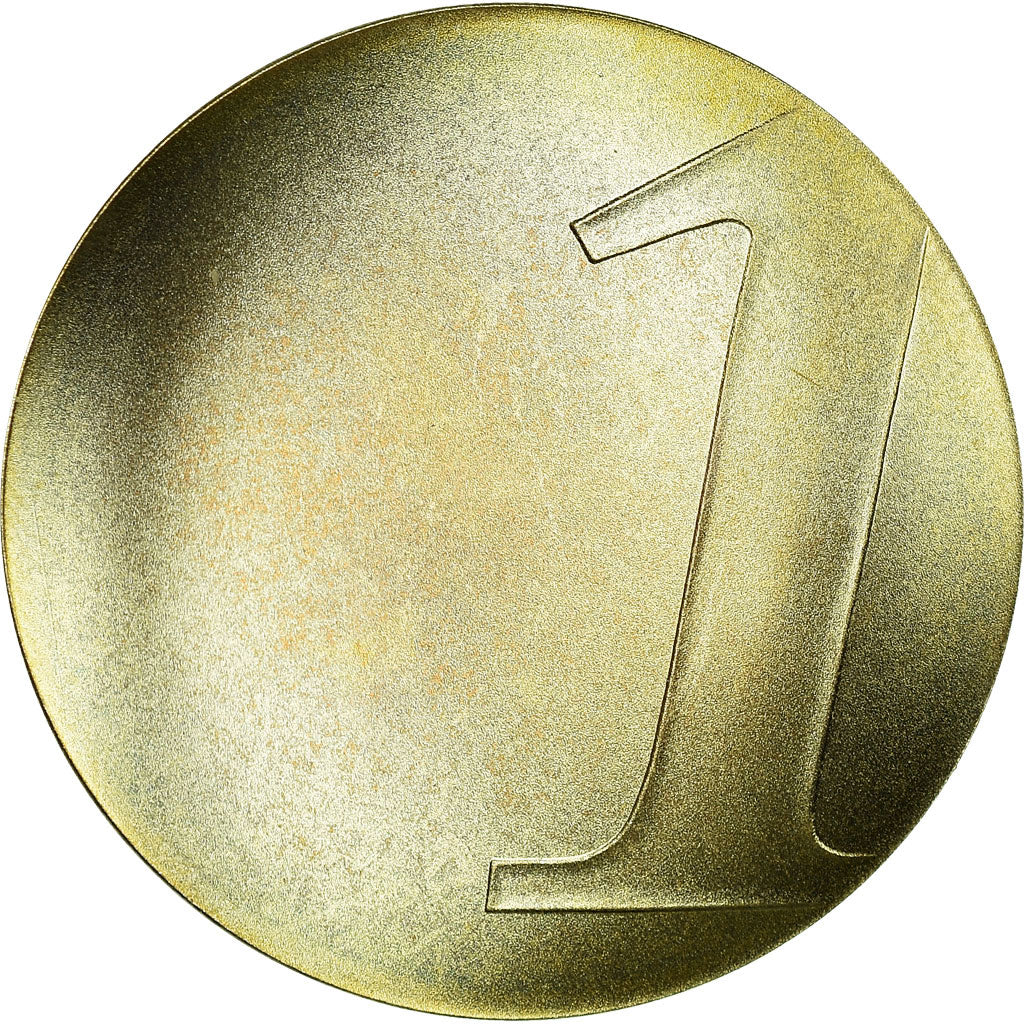 Coin, France, Un Ultime Franc Starck, Franc, 2001, Paris, MS(65-70), Silver