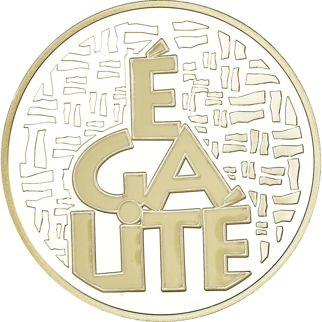 Coin, France, Egalité, 6.55957 Francs, 2001, Paris, Proof, MS(65-70), Silver