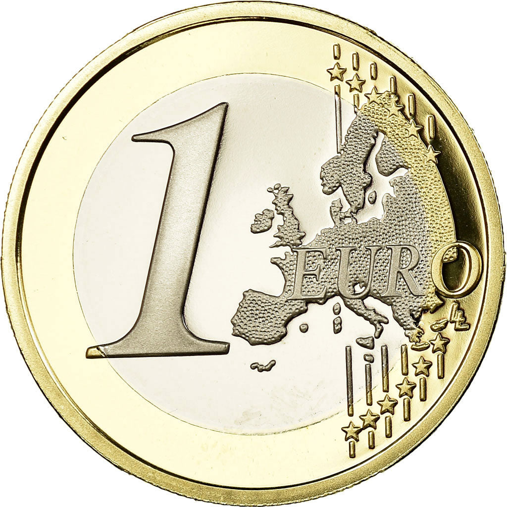 France, Euro, 2007, Proof, MS(65-70), Bi-Metallic, KM:1413