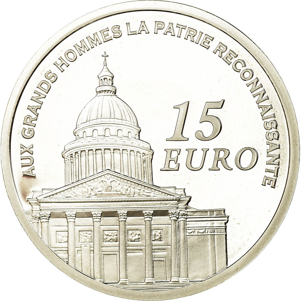 France, 15 Euro, 2007, Proof, MS(65-70), Silver, KM:A1450