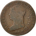 FRANCE, 5 Centimes, 1796, Paris, VF(20-25), Copper, Gadoury #125, 10.37