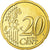 France, 20 Euro Cent, 2002, Proof, MS(65-70), Brass, KM:1286