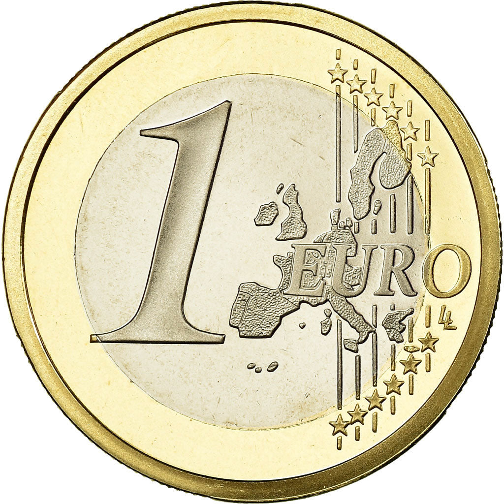 France, Euro, 2002, Proof, MS(65-70), Bi-Metallic, KM:1288