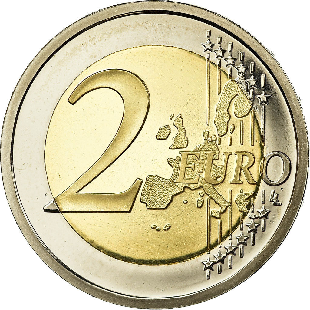 France, 2 Euro, 2002, Proof, MS(65-70), Bi-Metallic, KM:1289