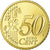 France, 50 Euro Cent, 2003, Proof, MS(65-70), Brass, KM:1287