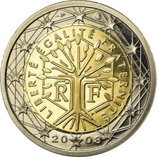 France, 2 Euro, 2003, Proof, MS(65-70), Bi-Metallic, KM:1289