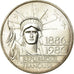 Moneda, Francia, Statue de la Liberté, 100 Francs, 1986, EBC, Plata, KM:960