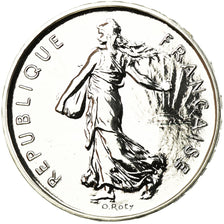 Coin, France, Semeuse, 5 Francs, 2001, Paris, MS(65-70), Silver, KM:1309
