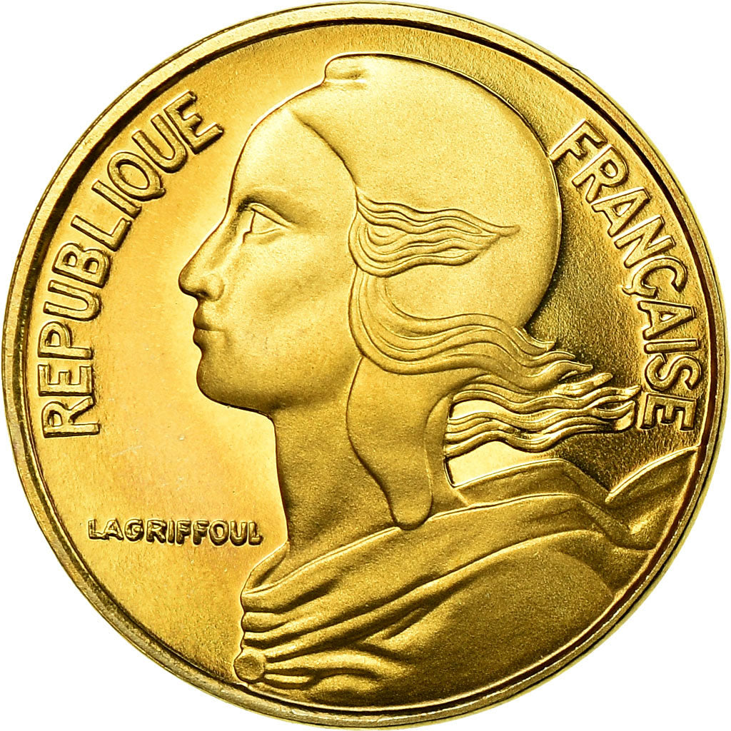 Coin, France, Marianne, 5 Centimes, 1993, Paris, Proof, MS(65-70)