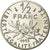 Moneta, Francja, Semeuse, 1/2 Franc, 1993, Proof, MS(65-70), Nikiel, KM:931.2