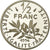 Moneta, Francia, Semeuse, 1/2 Franc, 1994, Proof, FDC, Nichel, KM:931.2