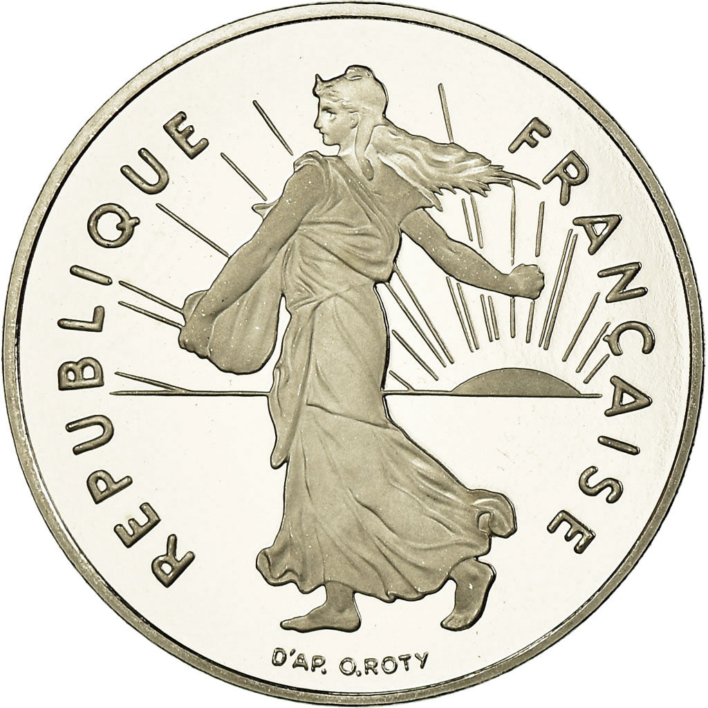 Moeda, França, Semeuse, Franc, 1994, Proof, MS(65-70), Níquel, KM:925.2