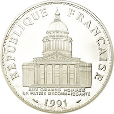 Coin, France, Panthéon, 100 Francs, 1991, Paris, Proof, MS(65-70), Silver