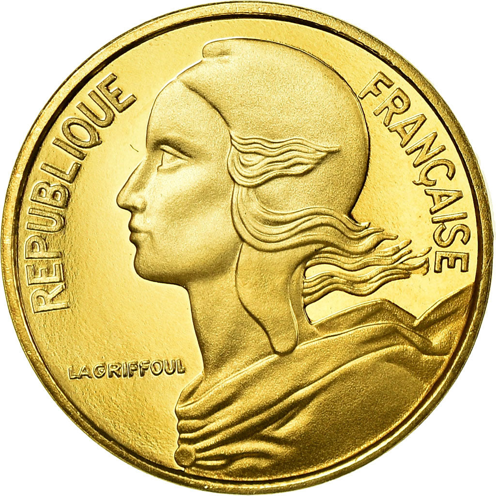 Coin, France, Marianne, 5 Centimes, 1997, Paris, Proof, MS(65-70)