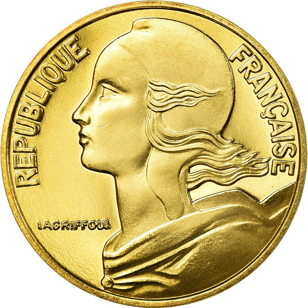 Munten, Frankrijk, Marianne, 10 Centimes, 1997, Paris, Proof, FDC