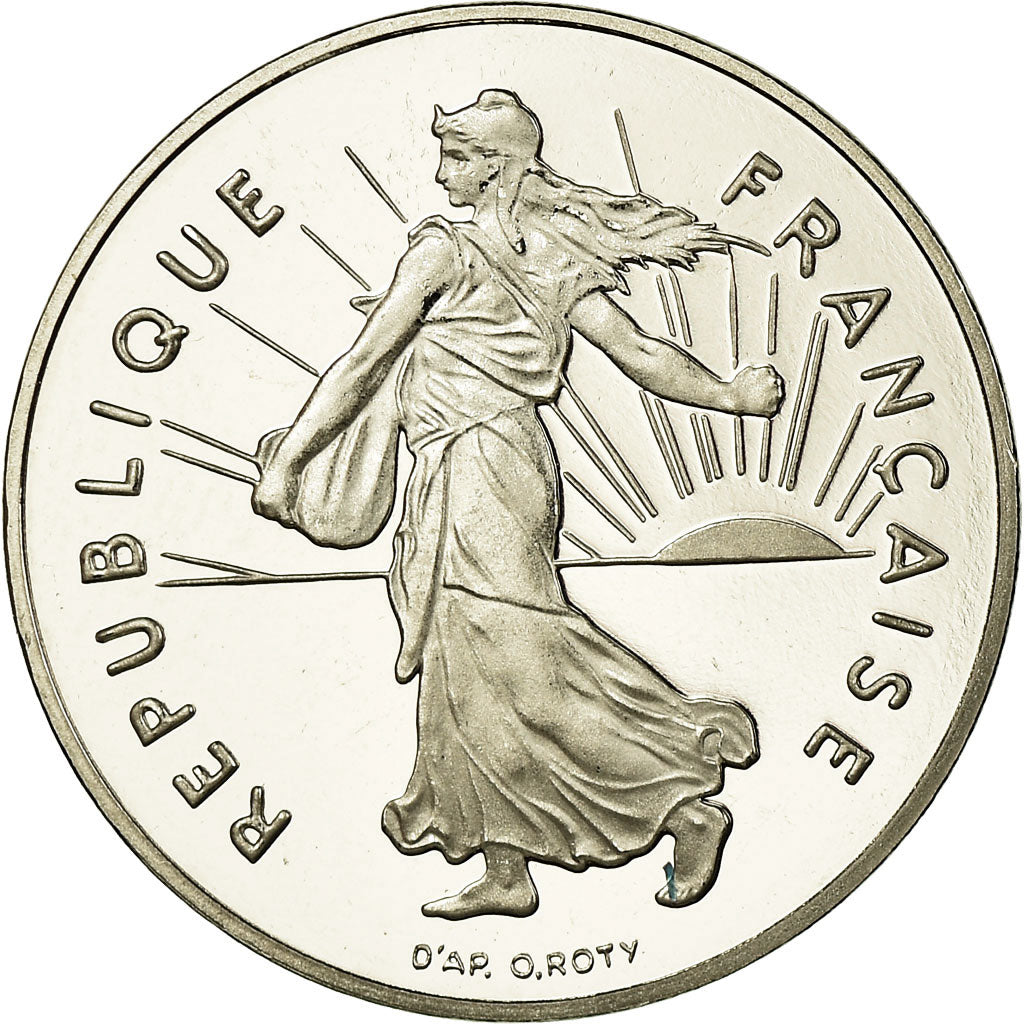 Monnaie, France, Semeuse, Franc, 1997, Paris, Proof, FDC, Nickel, Gadoury:474b