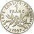 Coin, France, Semeuse, Franc, 1997, Paris, Proof, MS(65-70), Nickel, KM:925.2